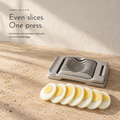 Carbon Egg Slicer. Even slices in one press, dishwasher safe