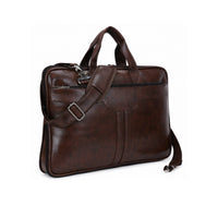 Daily Carry C01. Vegan leather laptop bag view 10
