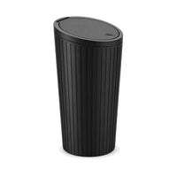 Carbon Car Bin. Small press-top bin that sits in your cup holder view 7