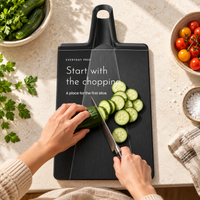 Carbon Chopping Board. Chop flat. Fold the sides. view 4