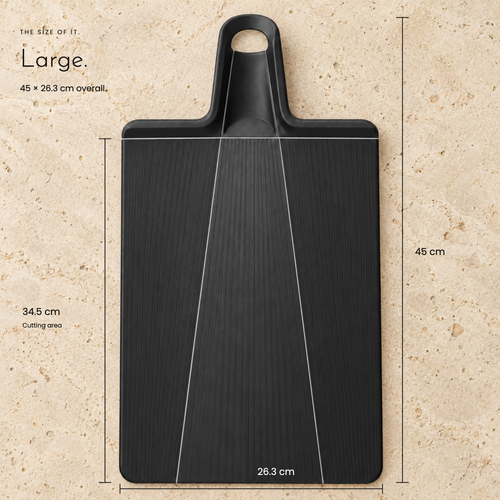 Carbon Chopping Board — dimensions