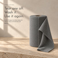 Carbon Cloth Roll. Absorbent microfiber sheets, tear one off at a time view 1
