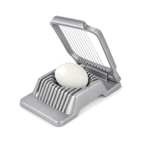 Carbon Egg Slicer. Even slices in one press, dishwasher safe view 2