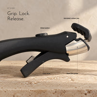 Carbon Handle. Detachable grip for pots and pans view 3