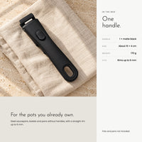 Carbon Handle. Detachable grip for pots and pans view 8