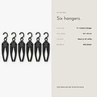 Carbon Hanger. Folds narrow to slip in through the neck. view 9