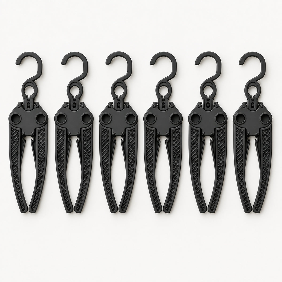 Six hangers.