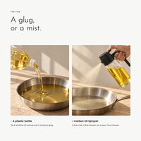 Carbon Oil Sprayer. Spray, stream or pour from 500 ml glass view 7