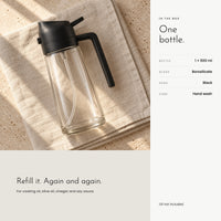 Carbon Oil Sprayer. Spray, stream or pour from 500 ml glass view 8