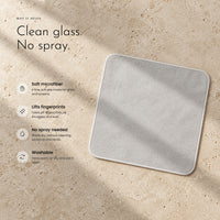 Carbon Polishing Cloth. Soft microfiber for screens, lenses and glasses view 3