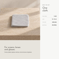 Carbon Polishing Cloth. Soft microfiber for screens, lenses and glasses view 9