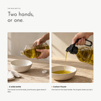 Carbon Pourer. Flip-lid spout and handle for most bottles at home view 7