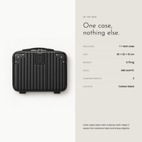 Carbon Tech Case. A hard case for your chargers, cables and small tech view 10