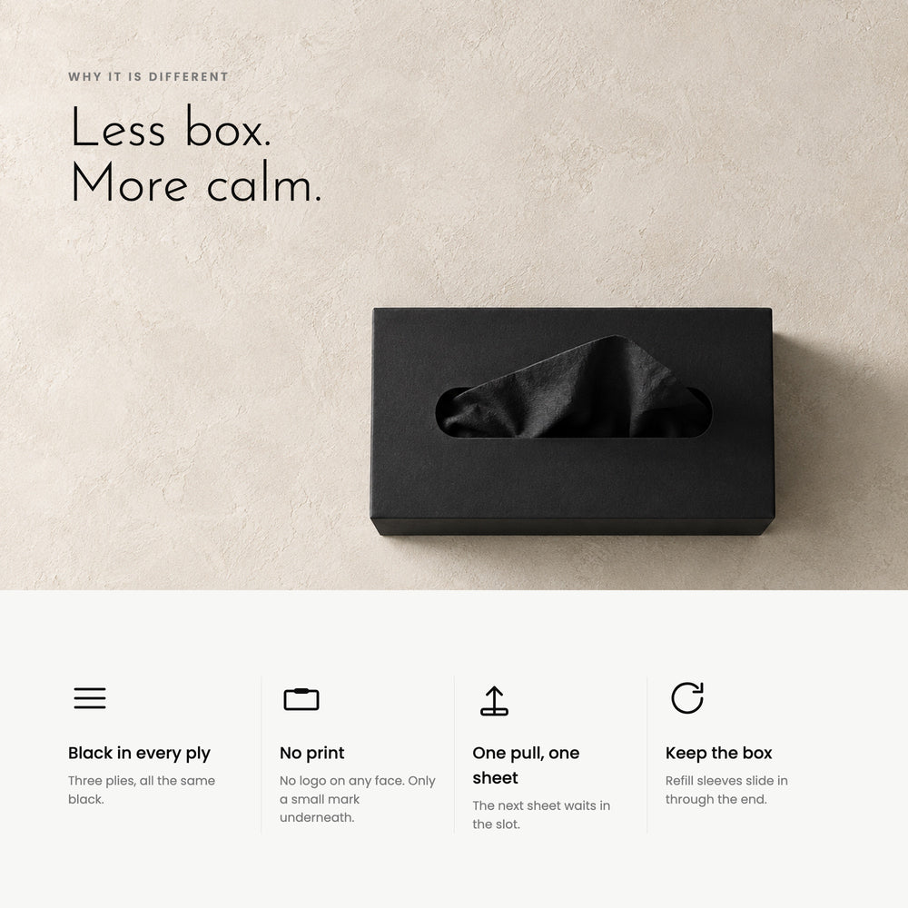 A box that says nothing.