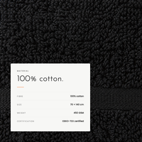 Carbon Towel. Soft, thick cotton that dries fast view 7