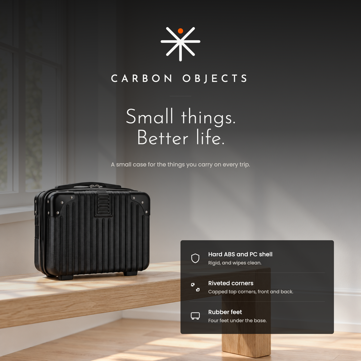 Carbon Objects. Small things. Better life.