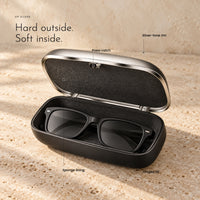 Carbon Visor Case. Clips to the sun visor, opens with one press view 4