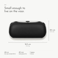 Carbon Visor Case. Clips to the sun visor, opens with one press view 5