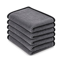 Carbon Wipe. 500 GSM plush microfiber, 20 × 30 cm, set of 5 view 2